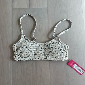 Target bikini top Dalmatian print